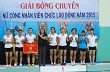 Đội Bóng chuyền nữ Cty TNHH MTV Cao su Chư Prông giành chức vô địch