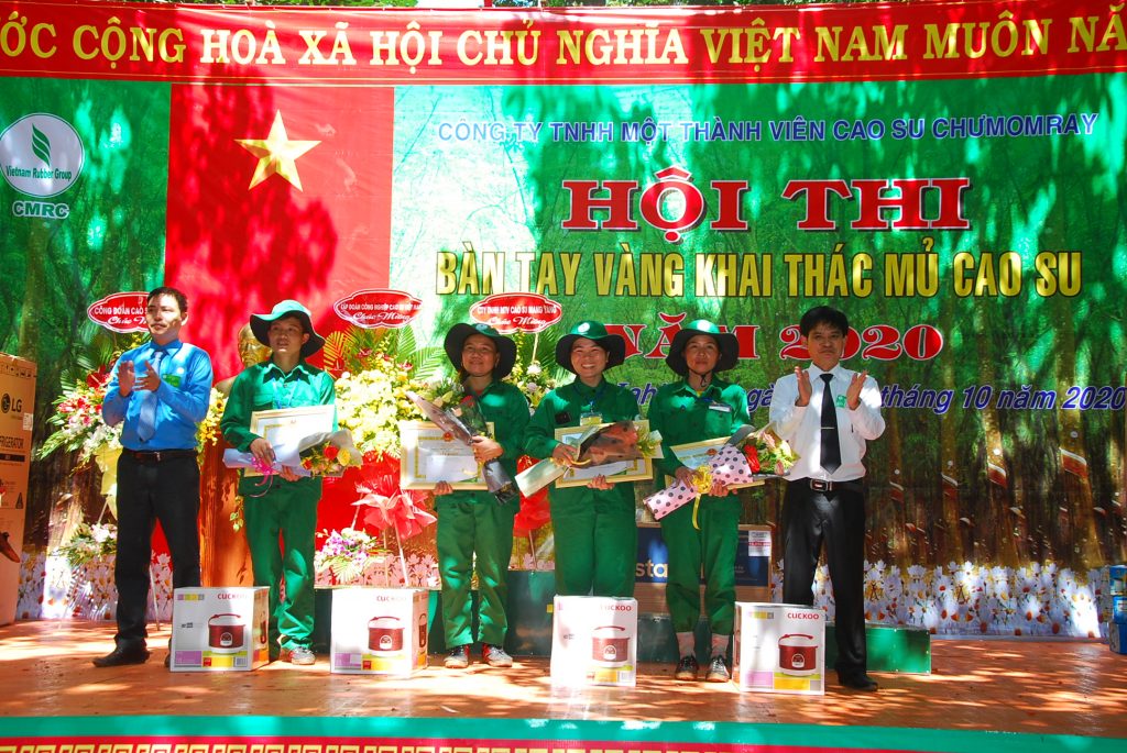 Hội thi Bàn tay vàng Cao su Chư Mom Ray: Hấp dẫn giải thưởng bằng hiện vật