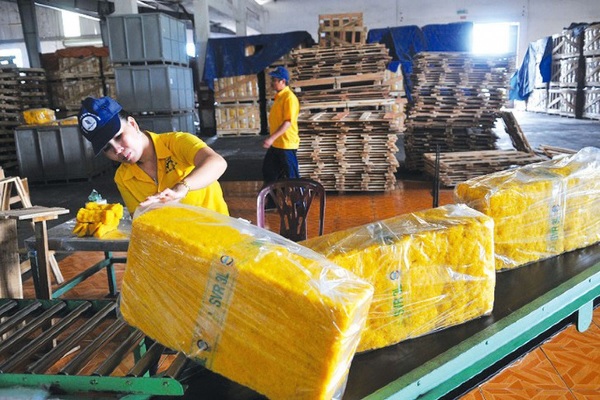 Xuất khẩu cao su sang Trung Quốc tăng 6,6% về lượng trong năm 2023 