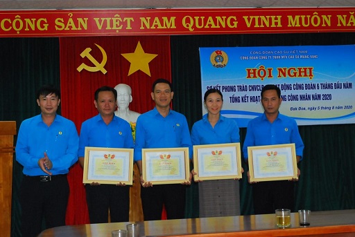 Công đoàn Cao su Mang Yang: Sơ kết 6 tháng đầu năm