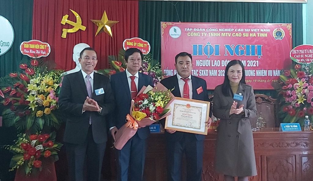 Cao su Hà Tĩnh phát huy mọi nguồn lực, vượt khó vươn lên