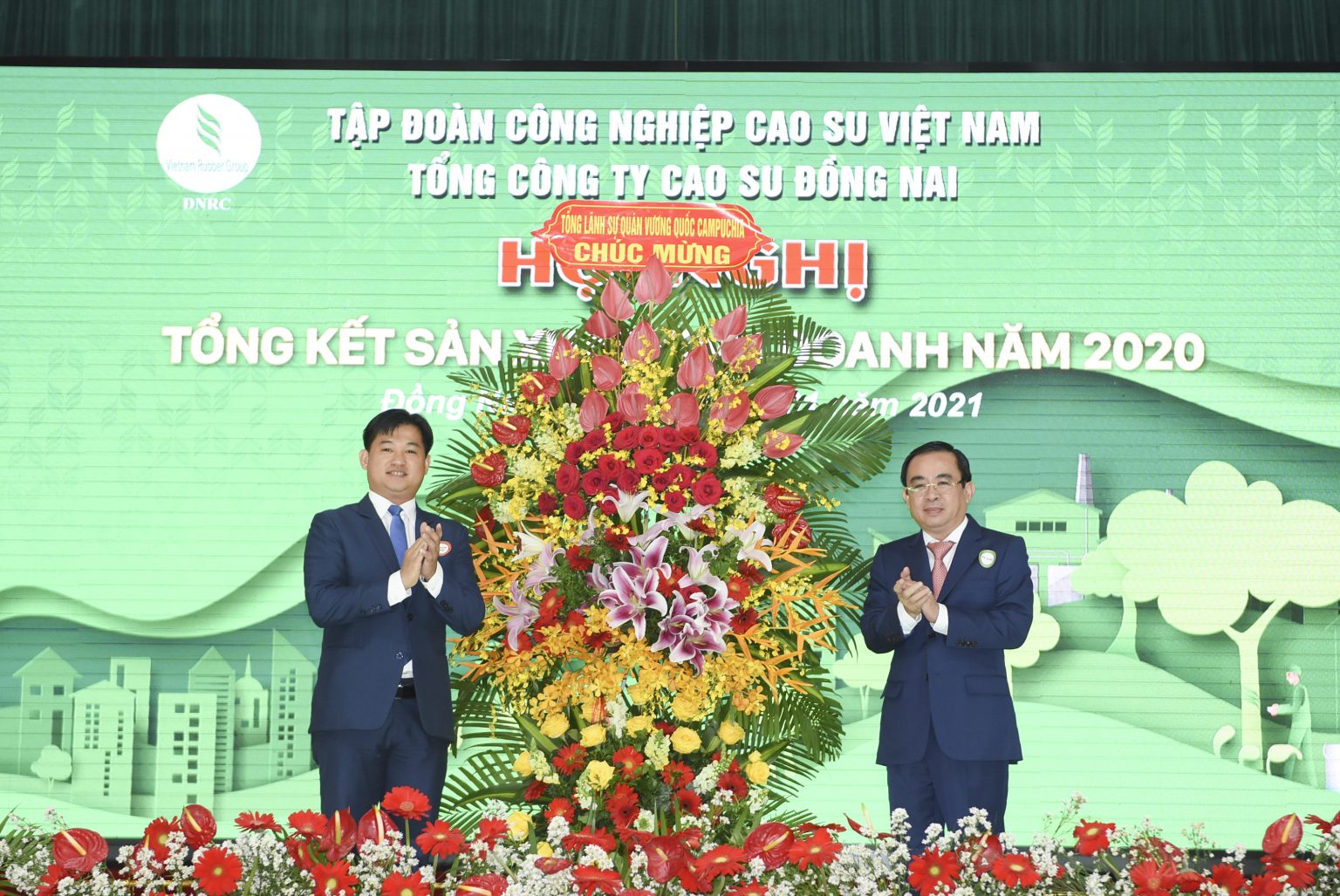 Cao su Đồng Nai đạt kết quả toàn diện năm 2020