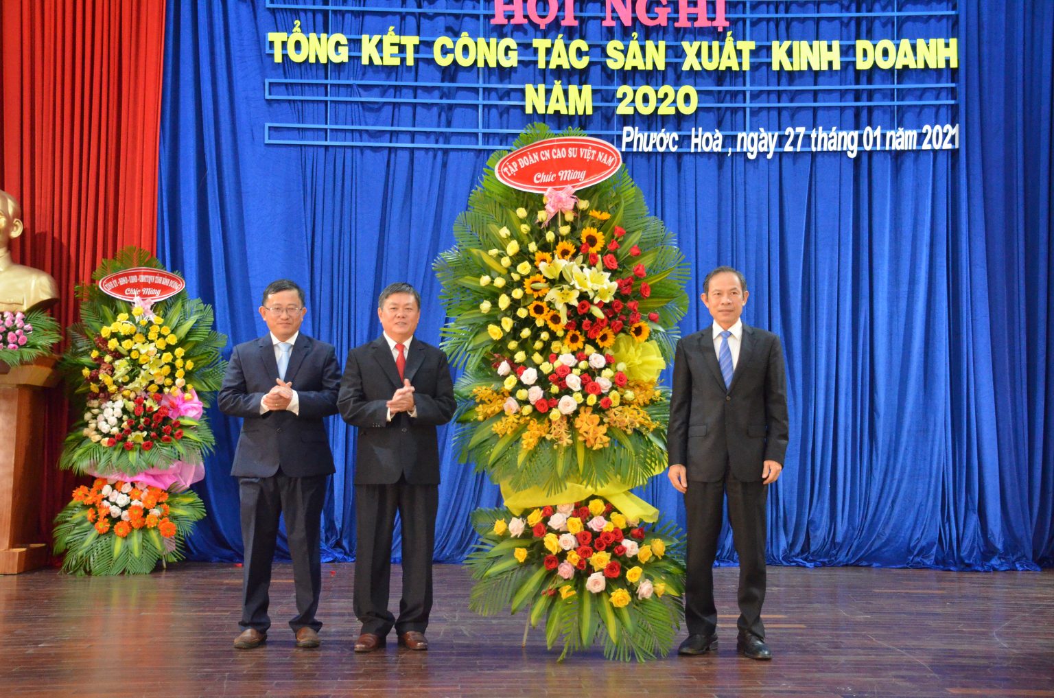 Cao su Phước Hòa hoàn thành xuất sắc nhiệm vụ trên tất cả các lĩnh vực