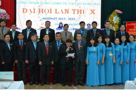 Ông Lê Hữu Phước tái đắc cử Chủ tịch Công đoàn Cao su Đồng Nai