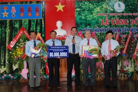 Cao su Chư Sê: Hoàn thành sản lượng sớm nhất trong nhiều năm