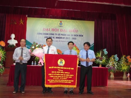 Thu nhập người lao động Cao su Điện Biên vượt chỉ tiêu
