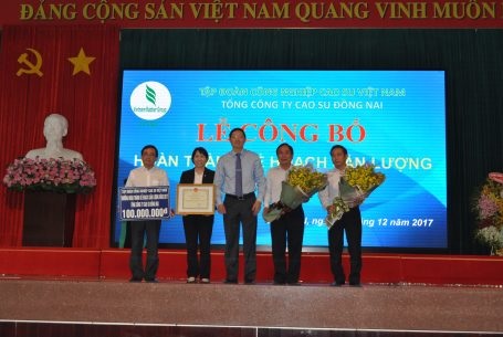 Cao su Đồng Nai dự kiến vượt 2.150 tấn mủ