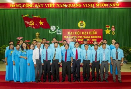 Ông Nguyễn Sư Sơn tái trúng cử Chủ tịch Công đoàn Cao su Đồng Phú