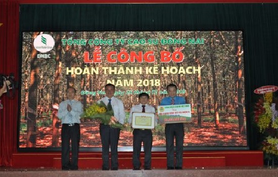Cao su Đồng Nai về trước kế hoạch sản lượng 6 ngày