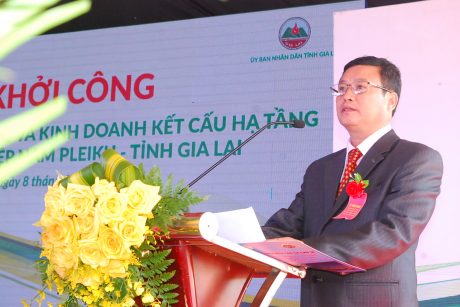 Khởi công xây dựng hạ tầng Khu công nghiệp Nam Pleiku