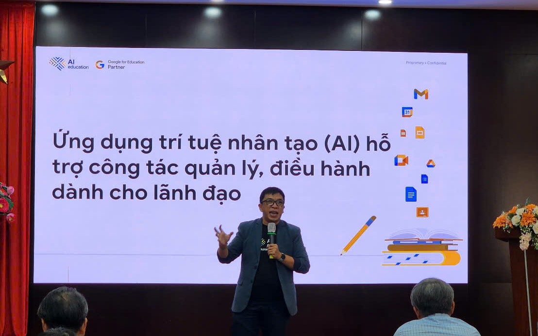 Tập huấn kỹ năng ứng dụng AI dành cho lãnh đạo VRG